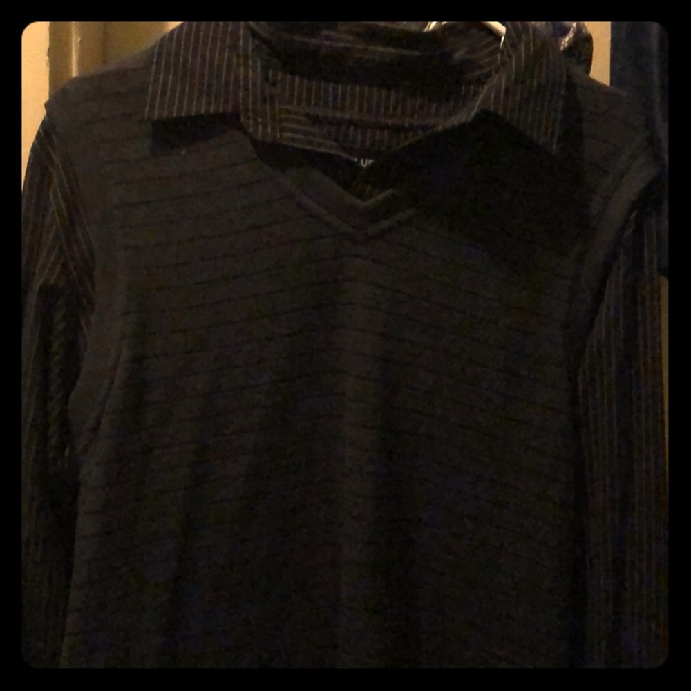 Sweater button down